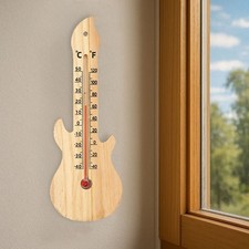 Termometro in legno igrometro