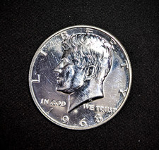 JFK mezzo dollaro tondo 1968