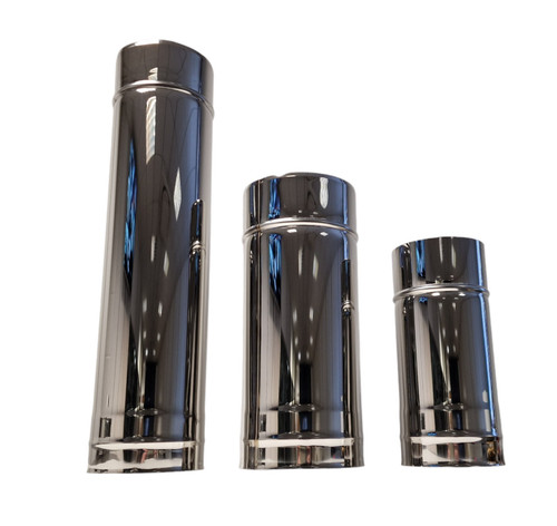 Canna fumaria acciaio inox