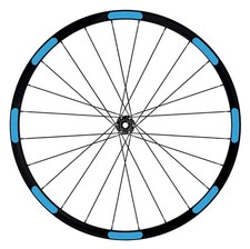 Kit adesivi per cerchi - per, 26
