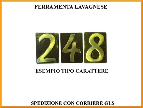 Targa portanumeri numeri - targa,