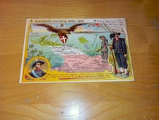 CARTOLINA REGGIMENTALE BERSAGLIERI ITALIANI DAL 1836 AL 1903 ILLUSTRATA