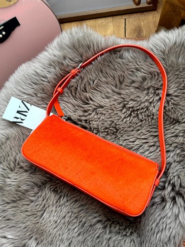 Borsa donna zara arancione - donna,