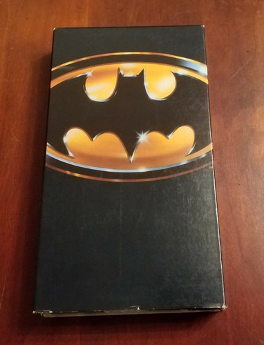 Batman vhs warner - batman, (1989)