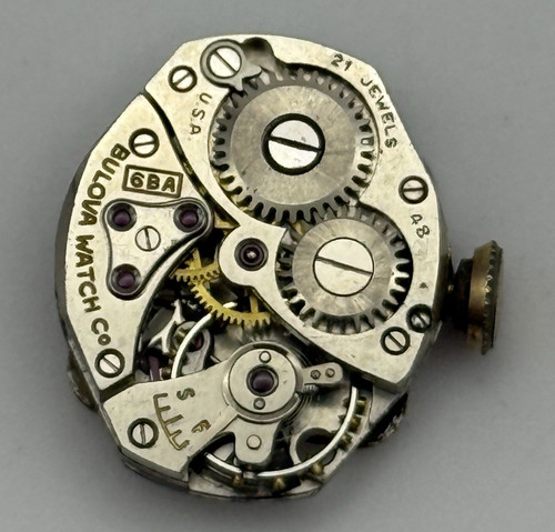 Bulova 6ba movimento orologio - bulova,