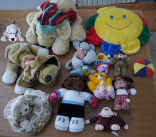 Lotto vecchi peluches cani