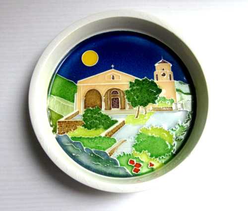 Piatto ceramica rilievo - ceramica,