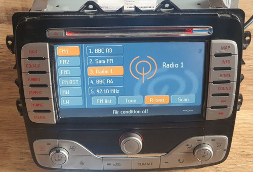 Ford sat nav - nav, (hs-rns)
