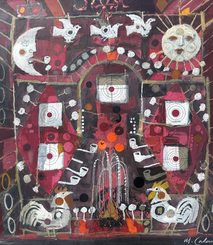Quadro mario calandri arte - -,