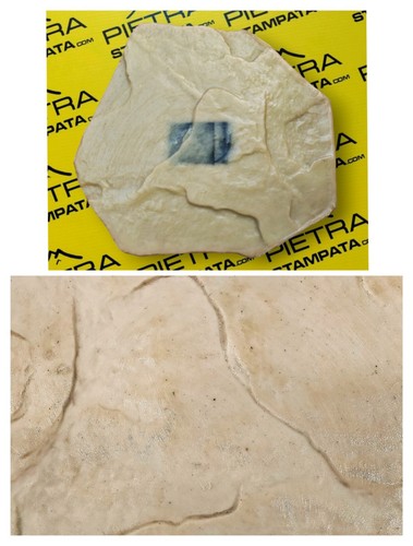 Stampo per intonaco - intonaco, stampato