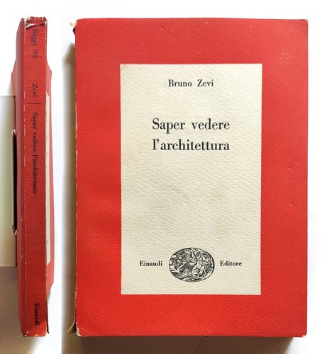 Bruno zevi saper vedere - zevi,
