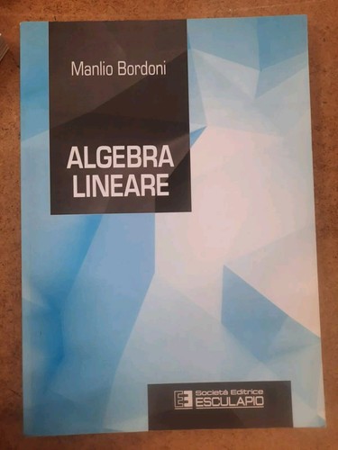 Algebra lineare bordoni - algebra, ''bordoni''