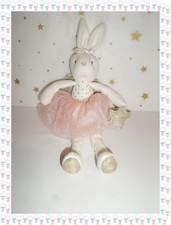 ㉜ Doudou Peluche Lapin Blanc