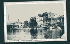 c. ill.  CIVITAVECCHIA - ARSENALE DEL BERNINI CAPITANERIA DI PORTO del 1936