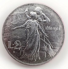 Italia 2 LIRE 1861-1911