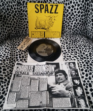 SPAZZ CHARLES BRONSON 7" SPLIT 1ST PRESS 400 MADE RARE CROSSED OUT METAL GRIND