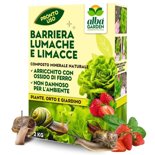 Barriera naturale per lumache - barriera,
