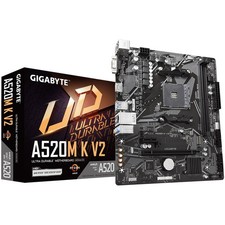 Gigabyte Scheda madre A520M K V2 Supporta CPU AMD Ryzen serie 5000 AM4 fino a