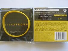 Bracciale originale LIVESTRONG - Lancia Armstrong - Giallo - TAGLIA ADULTO (L-XL)