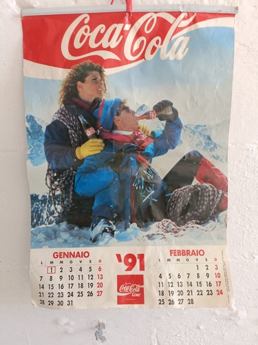 Coca cola calendario - cola,