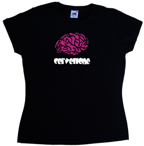 Cervellone maglietta donna - cervellone,