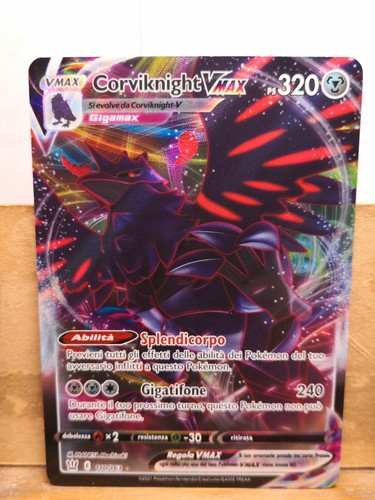 Carta pokémon corviknight - pokémon,