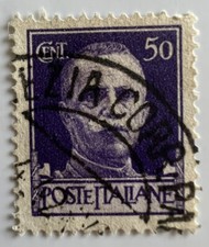 Francobollo Poste Italiane 50