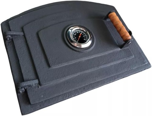 Porta forno argilla con - porta,