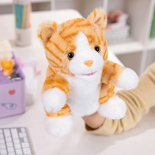 Peluche pupazzi mano gatto - pupazzi,