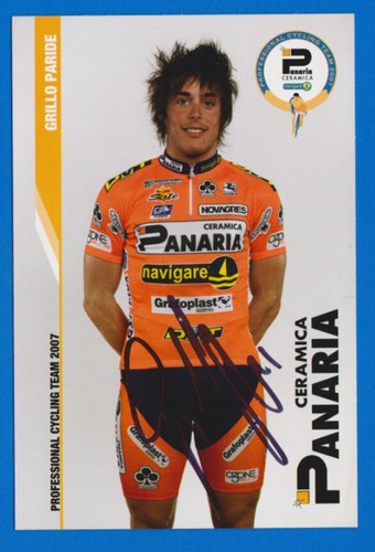 Cyclisme carte cycliste grillo - carte,