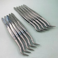 10 pinzette dentali pinzette dentiste pinzette angolari seghettate pinzette pinze becco