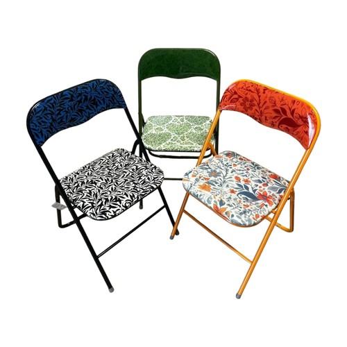 Sedia metallo pieghevole - in,