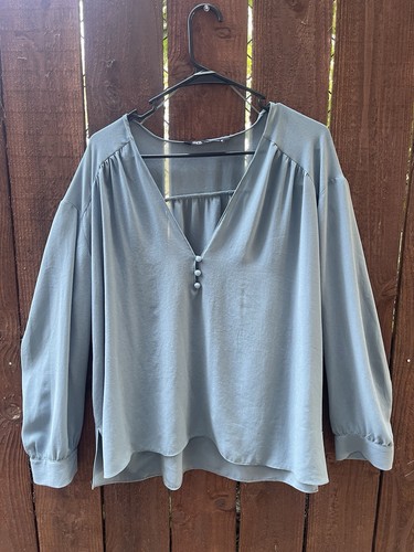 Zara blusa ufficio - ufficio, fluida