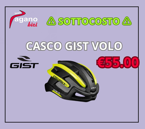 Gist casco volo nero - volo, nero/giallo