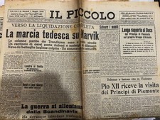 giornale IL PICCOLO TRIESTE