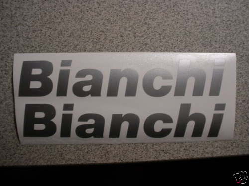 Bianchi decalcomanie bici - decalcomanie,