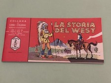 Collana Libri Celebri Magnesia S.Pellegrino La Storia del West originale Edicola