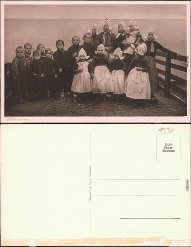 Cartolina edam volendam - cartolina, gruppo