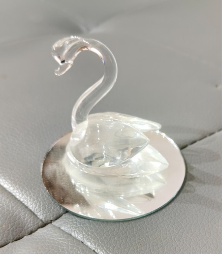 Piccolo cigno vetro - cigno, di