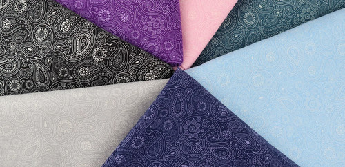 Paisley tessuto cotone - paisley,