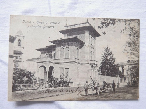 Cartolina ivrea corso nigra - ivrea,
