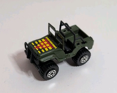 Vintage 1981 fiammifero jeep - vintage,
