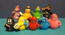 BARBAPAPA FIGURINES VINTAGE ANCIEN PVC FIGURES 9 PERSONNAGES RARE ANNÉES 70 RARE