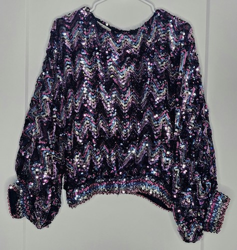 Maglione paillettes vintage