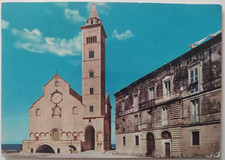 TRANI 1966 DUOMO - FOTO CARTOLINA VIAGGIATA