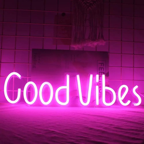 Insegna led neon - insegna, vibes