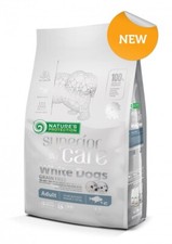Nature's protection Superior - WHITE COAT - Adult Small e Mini con Pesce 1,5 kg