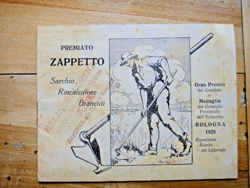 1928 premiato zappetto - 1928-premiato,