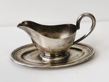 Salsiera con Vassoio Alpacca