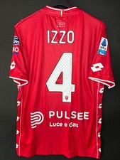 Maglia Izzo match worn issued Monza indossata preparata serie a red lotto 2025